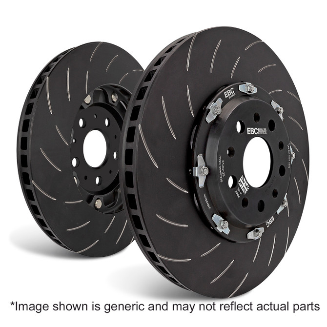 EBC RPX Pad and 2-pc Floating Disc Kit - VW Golf Mk8 Gti/R / Audi S3 8Y