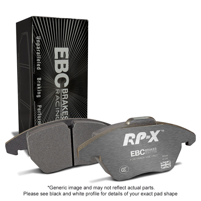 EBC RPX Pad and 2-pc Floating Disc Kit - VW Golf Mk8 Gti/R / Audi S3 8Y