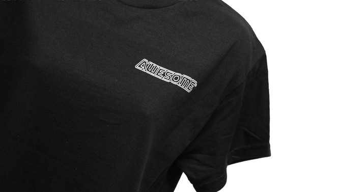 Awesome 'Race Inspired, Street Approved' T-Shirt (Black)