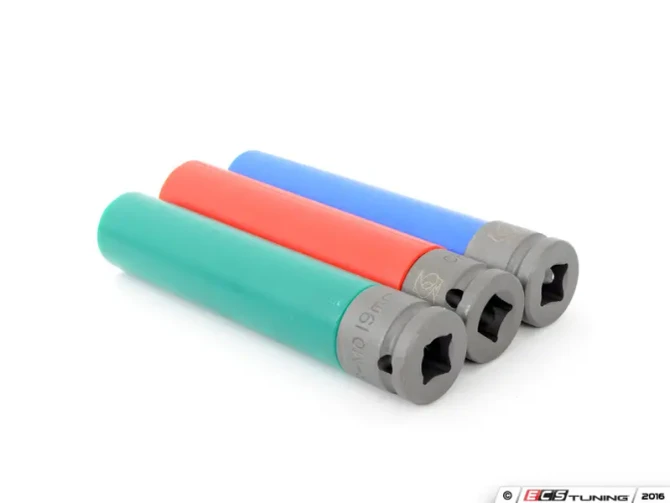 Schwaben Extra Long and Deep Protecta Wheel Nut Socket Set