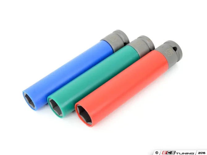 Schwaben Extra Long and Deep Protecta Wheel Nut Socket Set
