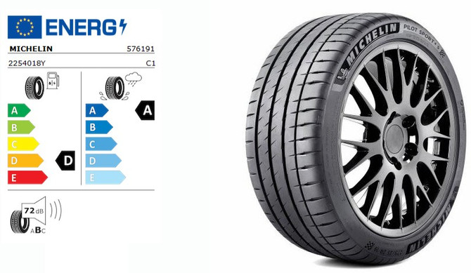 Michelin Pilot Sport 4s - 225/40/R18 