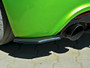 Maxton Design Gloss Black Rear Side Splitters VW Scirocco R
