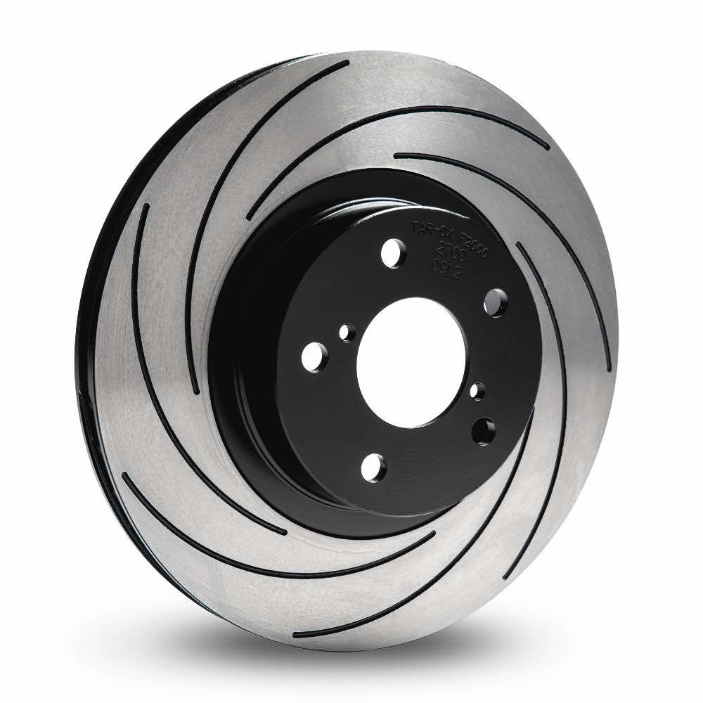 Tarox Front Brake Discs - Audi A4 (B8) – F2000 - Spiral Grooved Discs / 320mm (TAR-9202), view 1