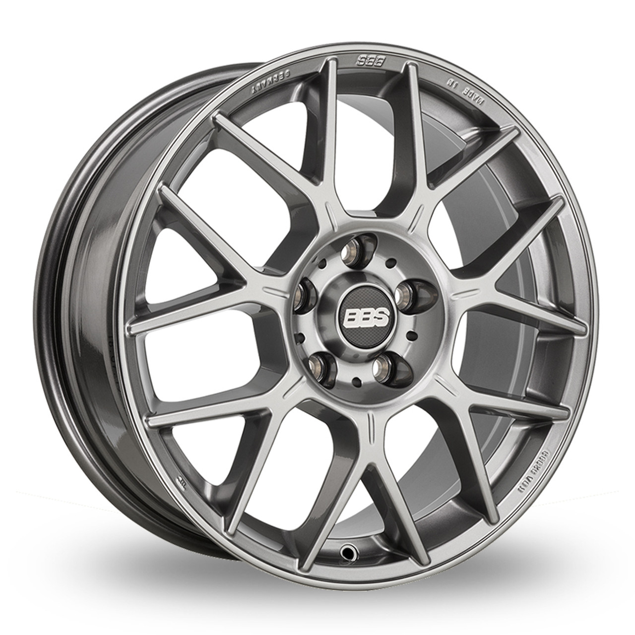 BBS XR Alloys (Each) With Mounting Kit 8.5x19 - Mk7/Mk8 – Platinum Silver - (B10024761+B0931138)