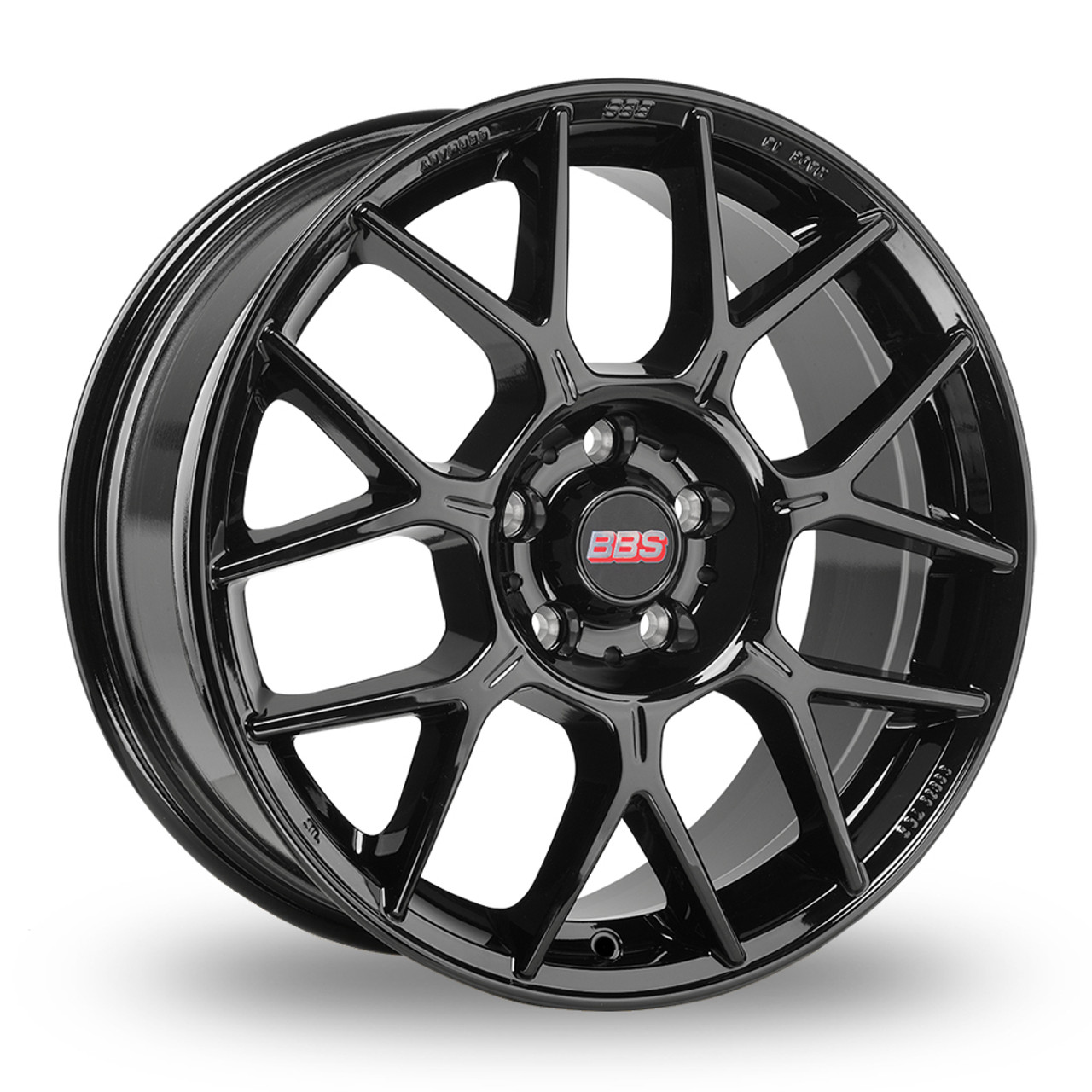 BBS XR Alloys (Each) With Mounting Kit 8x18 - Mk7/Mk8 – Gloss Black - (B10025313+B0931138)
