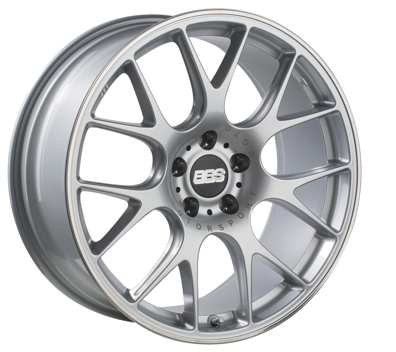 BBS CH-R Alloys (Each) With Mounting Kit 9x20 - RS6 C7 – Brilliant Silver - (B0361069+B0931360), view 1