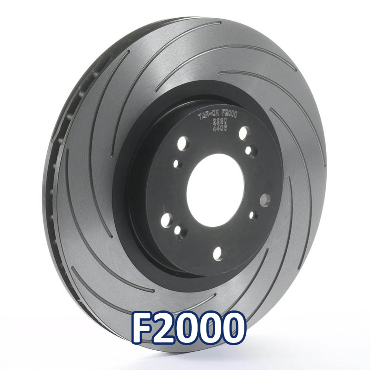 Tarox Rear Brake Discs - Volkswagen Vento – F2000 - Spiral Grooved Discs / 226mm - 5 Stud (TAR-0212)