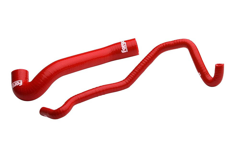 Forge Ancillary Silicone Boost Hoses VAG 1.8T 225hp – Red