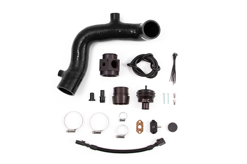 Forge Motorsport Dump Valve Kit - VW Up! GTI and 1.0TSI – Black, view 1