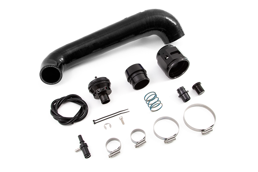 Forge Dump Valve for the 1.2 and 1.4 TSI Engine 2015-on – Black Valve - Black Hose, view 1
