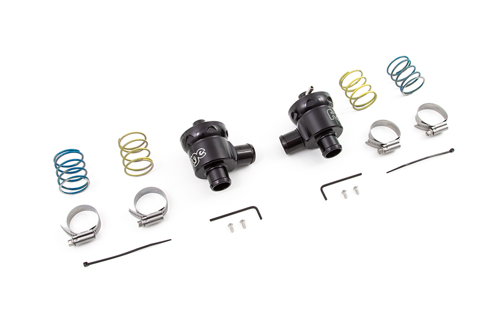 Forge Motorsport Porsche 996/997.2/991 Recirculating Valves – Black