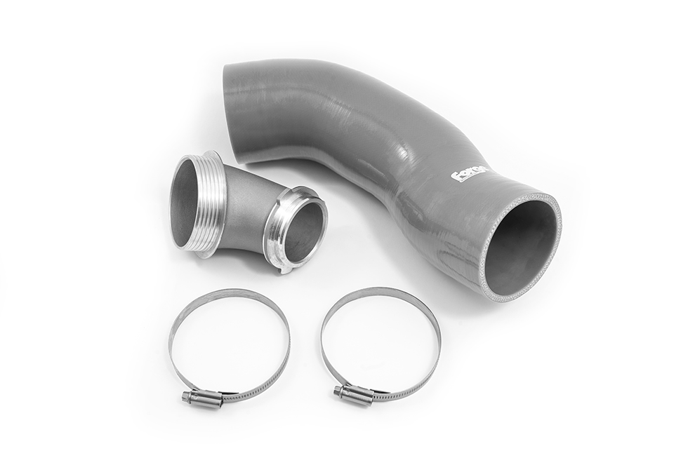 Forge Motorsport Turbo Inlet Adaptor - 2.0T EA888 Gen4 - 245hp Models with Garrett Turbocharger – Grey