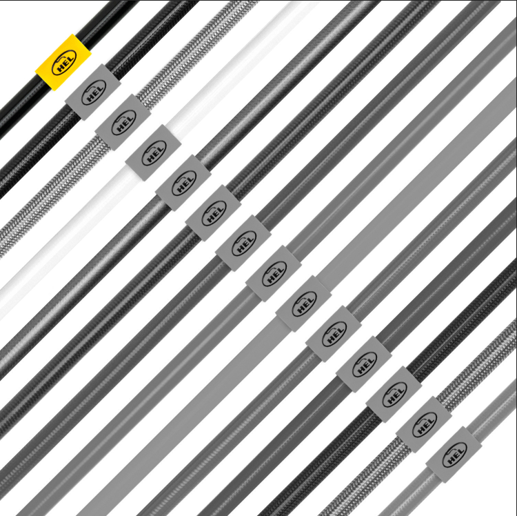 Hel Performance Braided Brake Lines - RS3 8Y (Sportback & Saloon) - Without Ceramic Brakes – Black, view 1