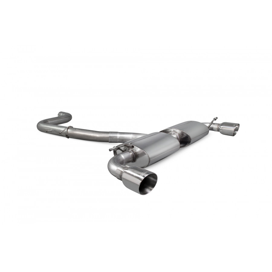 Scorpion Cat Back Exhaust - Volkswagen Golf Mk6 GTI – Non-Resonated (SVWS036), view 1