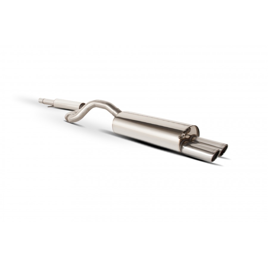 Scorpion Cat Back Exhaust - Volkswagen Golf Mk4 2wd – Monaco (Twin Tailpipes) - SVW019, view 1