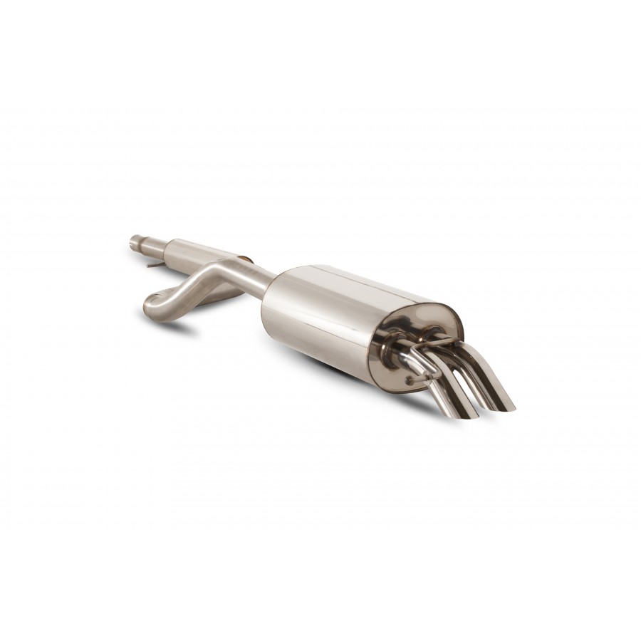 Scorpion Cat Back Exhaust - Volkswagen Golf Mk4 2wd – Stealth (Hidden Tailpipes) - SVW020