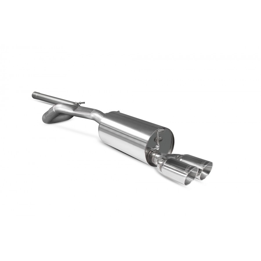 Scorpion Cat Back Exhaust System - Volkswagen Polo GTI 1.8TFSI – Polished Tailpipes (SVWS051), view 1