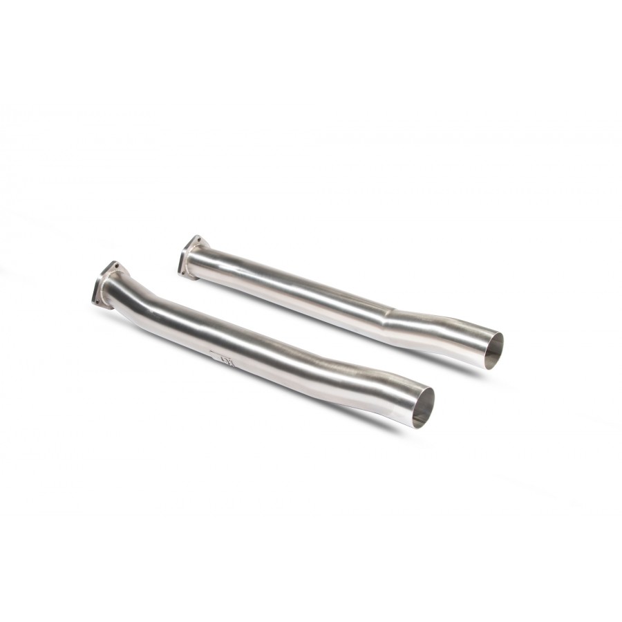 Scorpion Secondary Cat Options - Audi RS3 8V (Pre-Facelift) – Secondary Cat Delete Pipes (SAUC054)