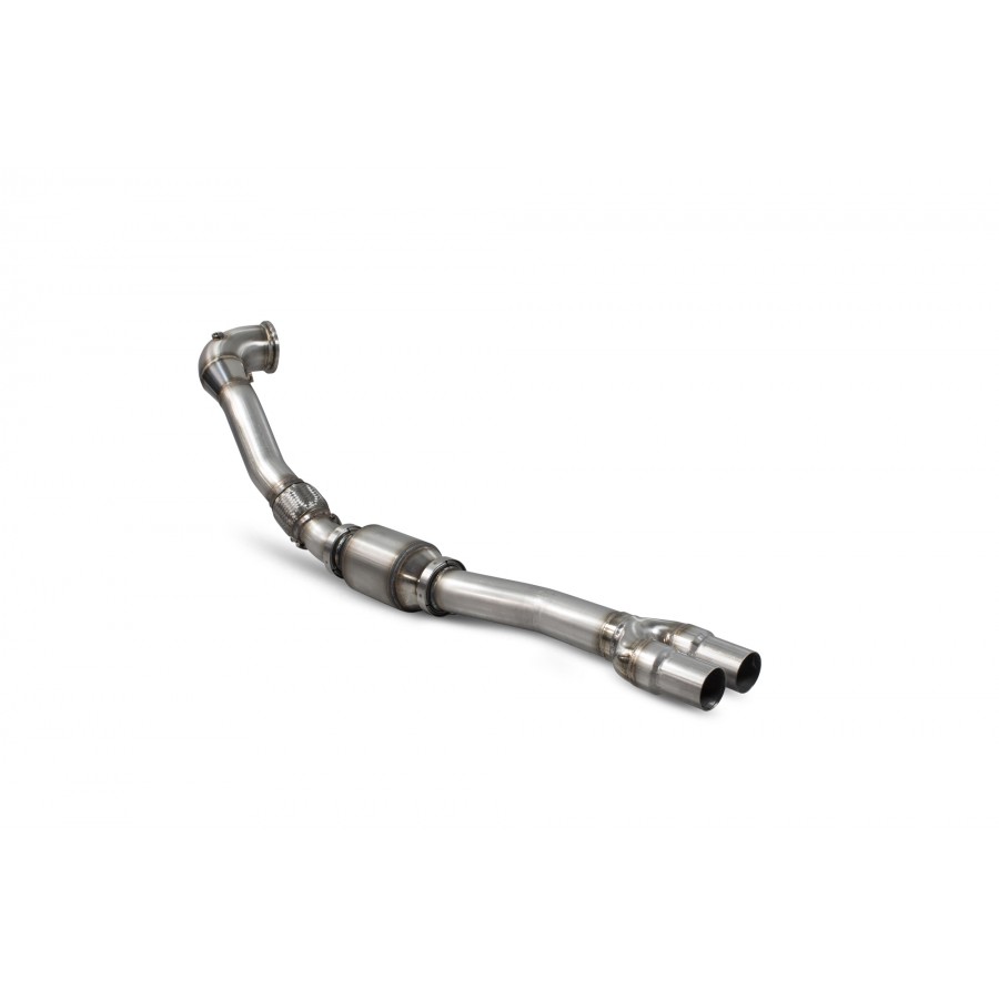 Scorpion Downpipe Options - Audi RS3 (8V) Facelift – Sports Cat Downpipe (SAUX079), view 1