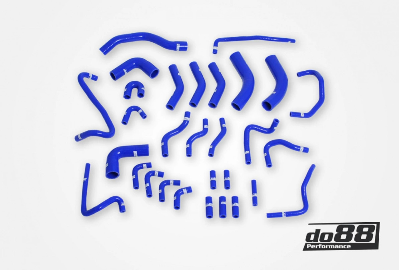 do88 Performance Vacuum Hoses - RS6 C5 – Blue - (do88-kit193B), view 1