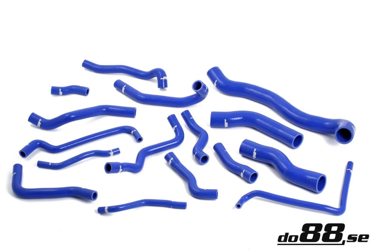 do88 Performance Radiator Hoses - 2.0 TSI EA888 Gen1 – Blue - (do88-kit45B), view 1