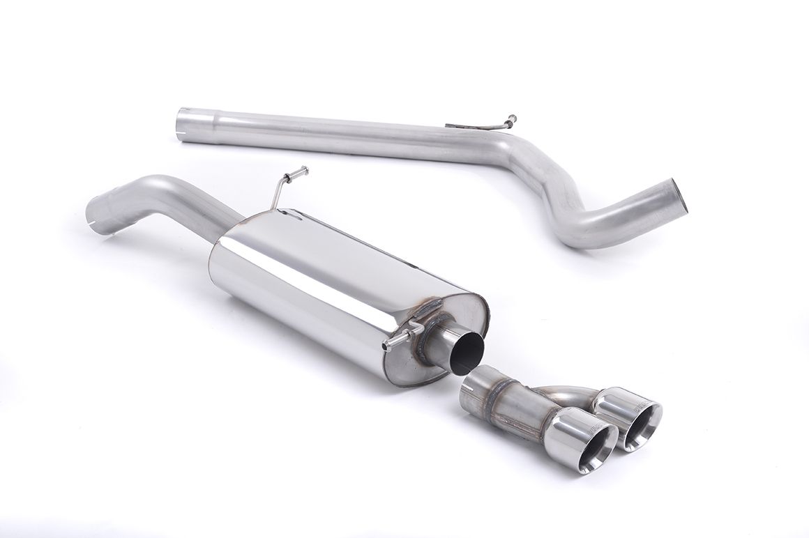 Milltek Cat-Back Exhaust - Volkswagen Polo GTI 6R 1.4TSI – Non-Resonated - Polished GT80 Tips (SSXVW155)