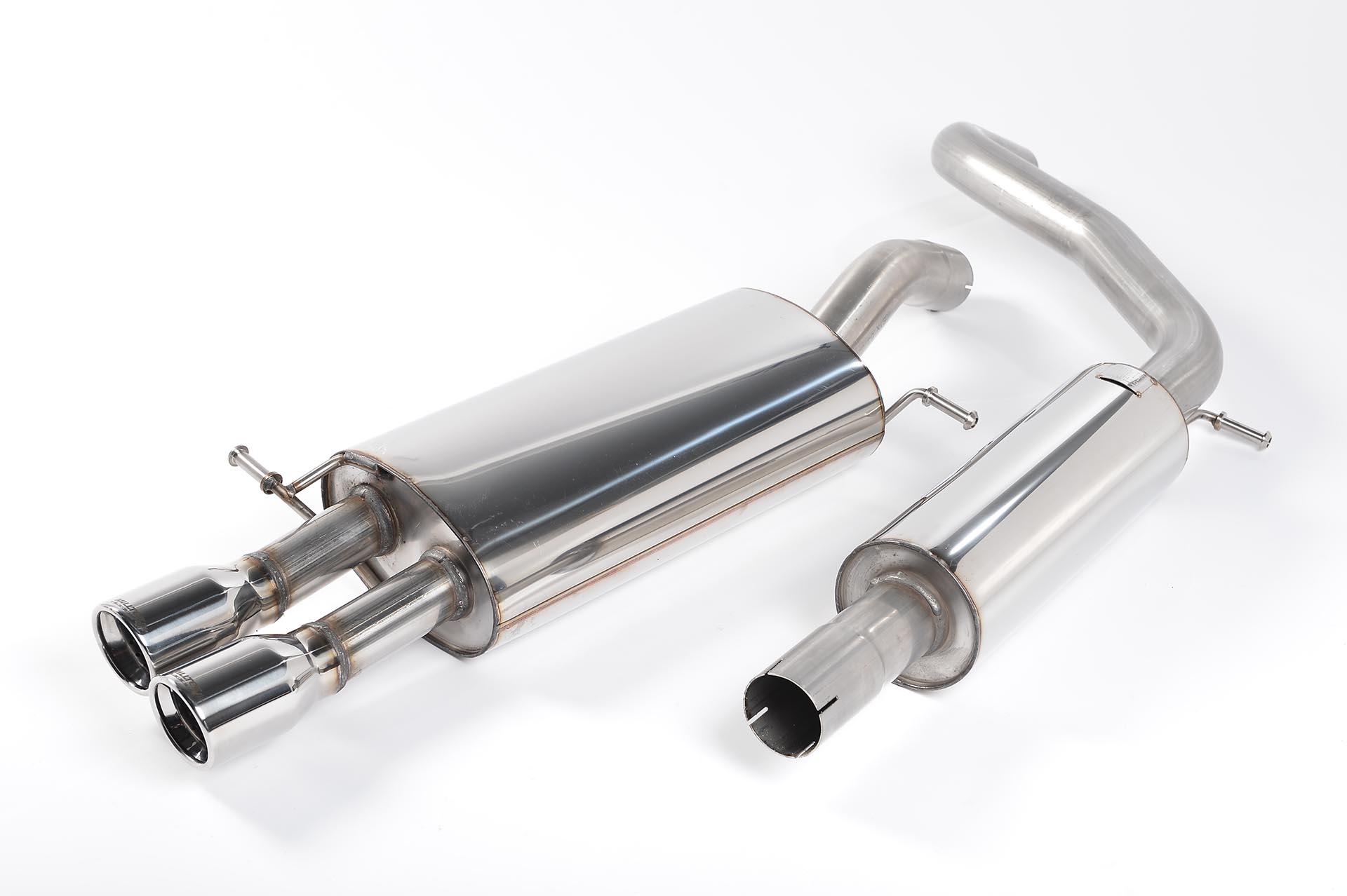 Milltek Cat-Back Exhaust - VW Polo 9N3 GTI 1.8T – Resonated (SSXVW109), view 1