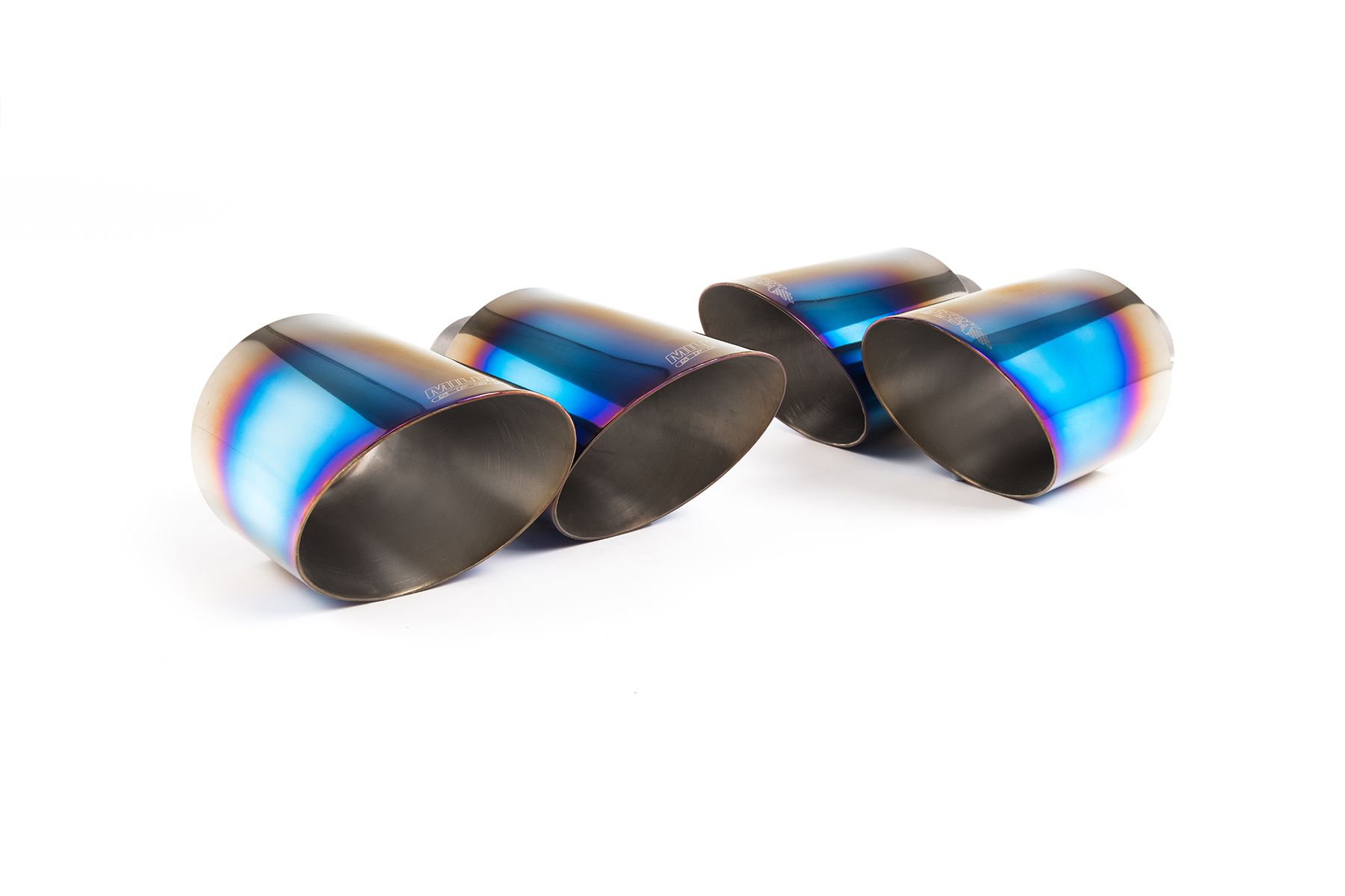 Milltek Particulate Filter-back Exhaust - Resonated - Golf 8 R – Burnt Titanium GT-115 Trims - SSXVW633, view 1