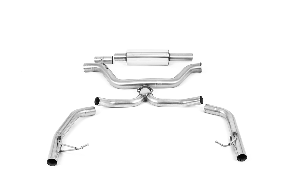 Milltek Particulate Filter Back Exhaust System - Octavia vRS 2.0 TSI 245PS – Non Resonated - SSXSK29, view 1