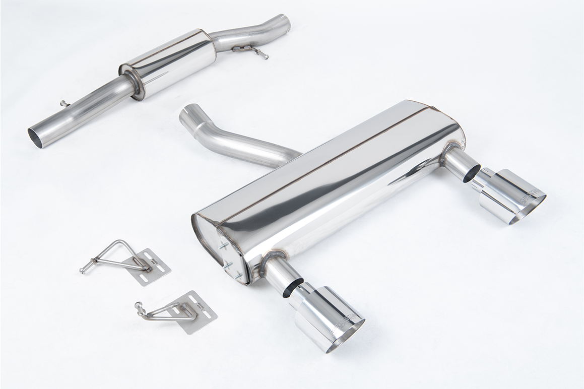 Milltek Cat Back Resonated Exhaust System - TT Mk1 3.2 V6 – Polished - (SSXAU1036)