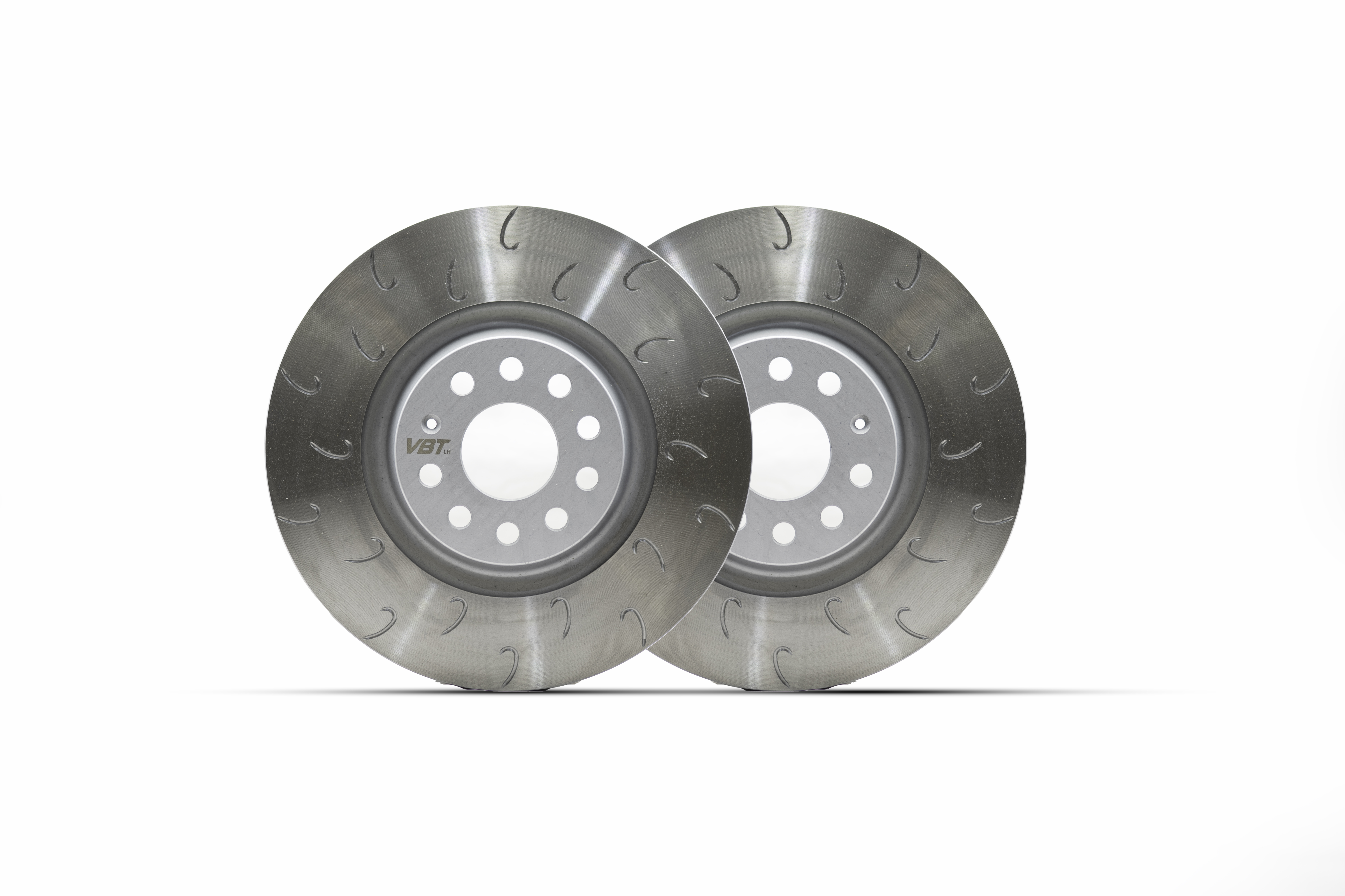 Vagbremtechnic 272x10mm Rear Brake Discs (Silver) - S1 – Hooked, view 1