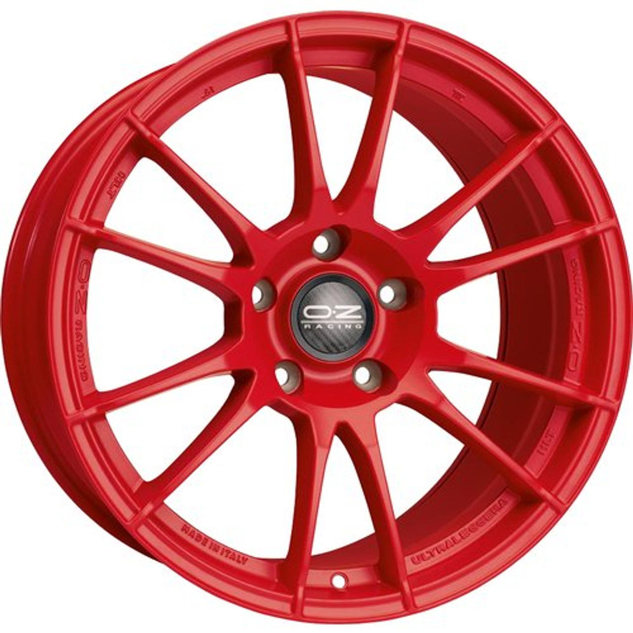 OZ Alleggerita HLT 5F Wheels (4) Coloured - MQB – Red 7.5x18 ET50 - W0182920384 (x4)