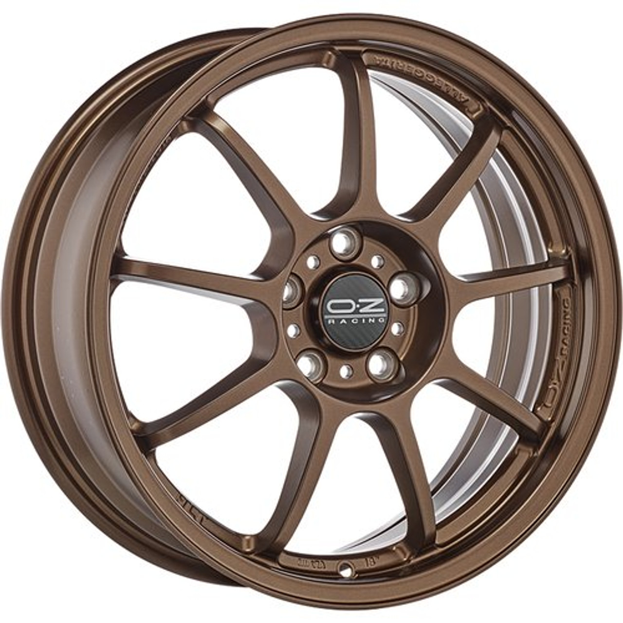 OZ Alleggerita HLT 5F Wheels (4) Multiple Colours - MQB – Matt Bronze 8x17 ET48 - W01824205S8 (x4)