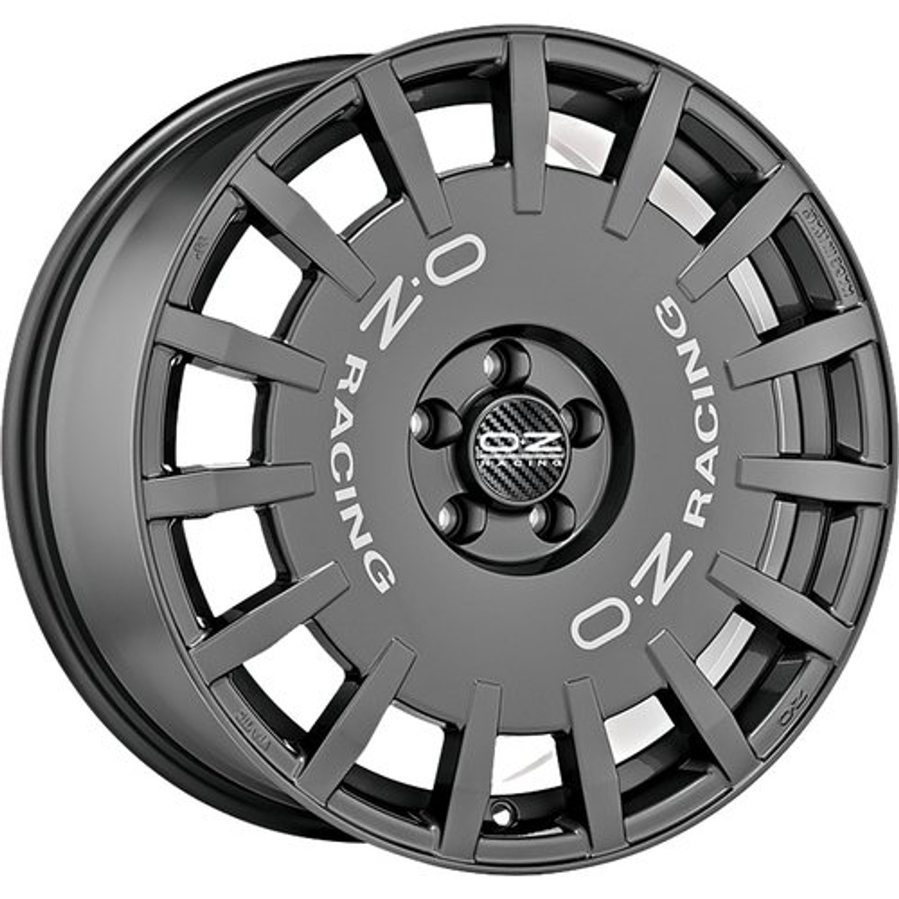 OZ Rally Racing Wheels (4) - MQB – Dark Graphite 7x17 ET35 - W01A50254T9 (x4)