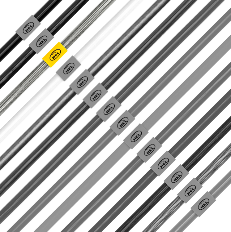 Hel Performance Braided Brake Lines - Cupra Formenter All Models (excluding VZ5 with Electronic Parking Brake 2020- – Transparent/Clear
