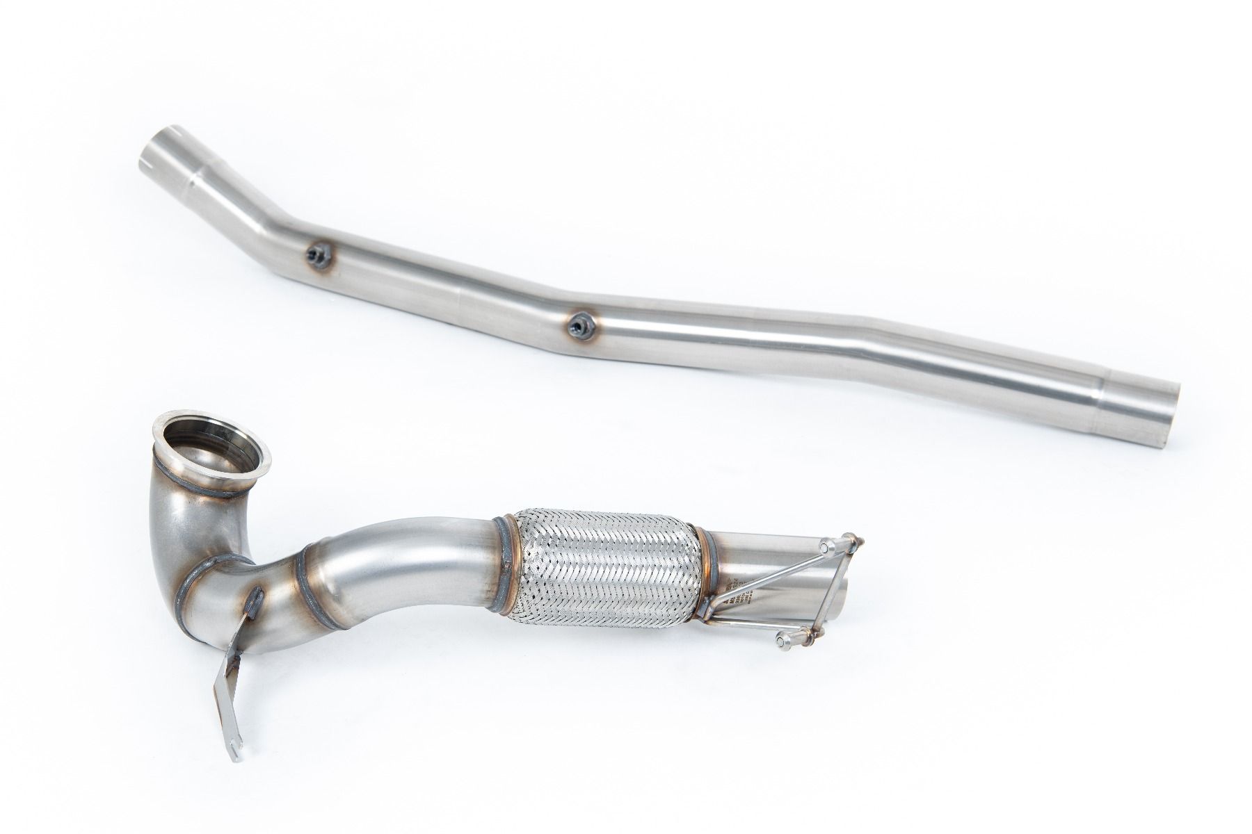 Milltek Large Bore Downpipes - Cupra Formentor 2.0TFSI 4Drive 310PS & 333PS (MQB EVO EA888.4 OPF/GPF Vehicles) – Large Bore Downpipe & De-Cat - To Suit Milltek system - (SSXVW707), view 1
