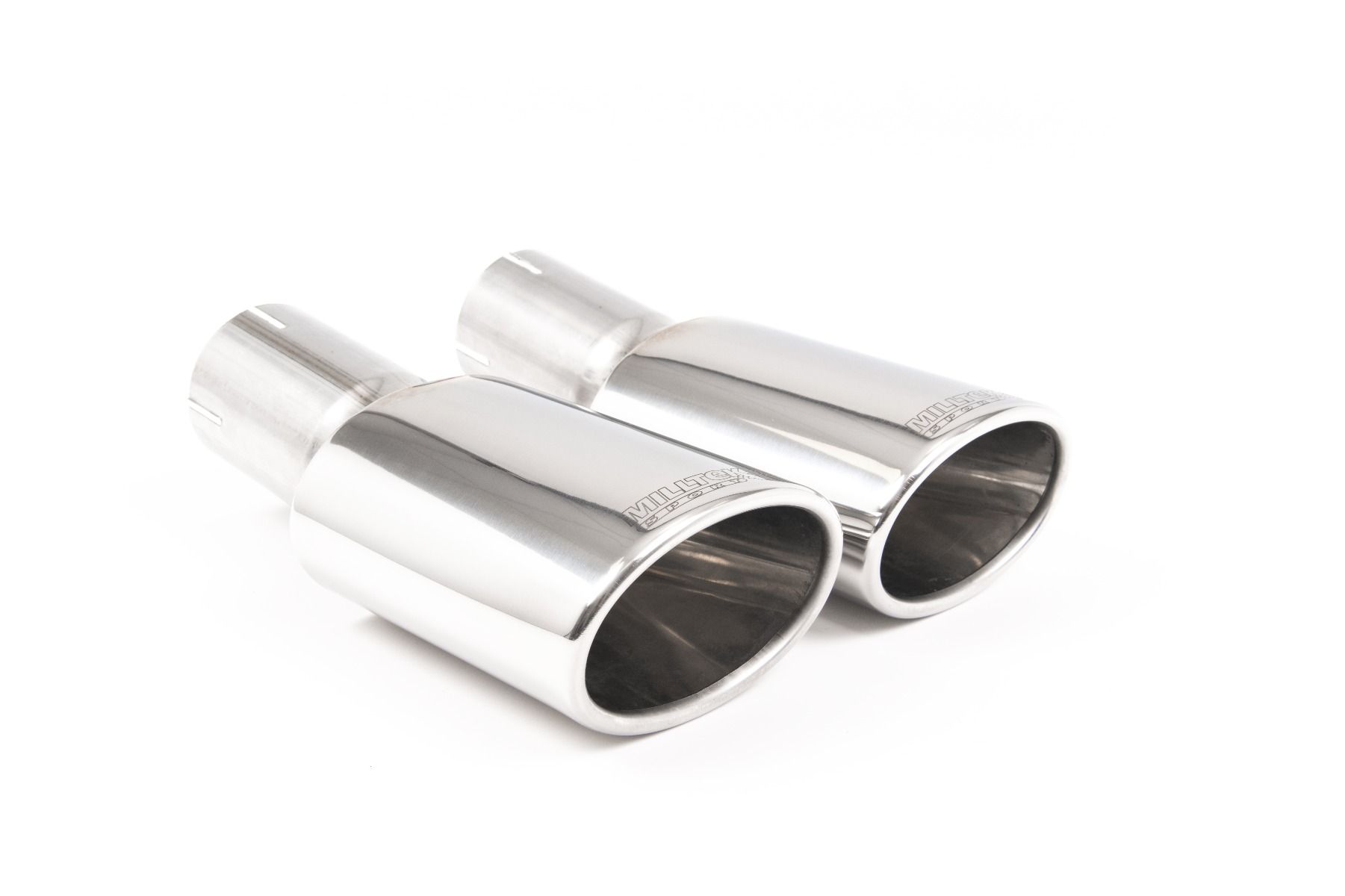 Milltek Non-Resonated (Louder) Cat-Back Exhaust System - Cupra 290 3 & 5 Door Hatch (GPF/OPF Equipped Only) – Non Res (Louder) Quad GT-80 Polished (SSXSE205), view 1