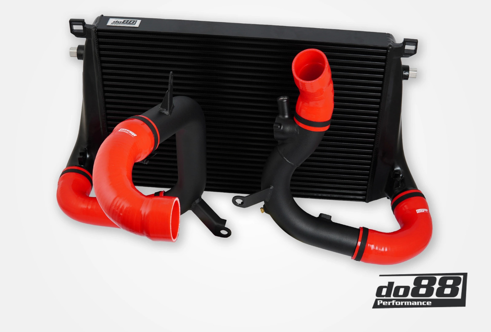 do88 Performance 'BigPack' Intercooler and Charge Pipe Kit - 2.0 TSI EA888 Gen4 (245hp) – Red, view 1