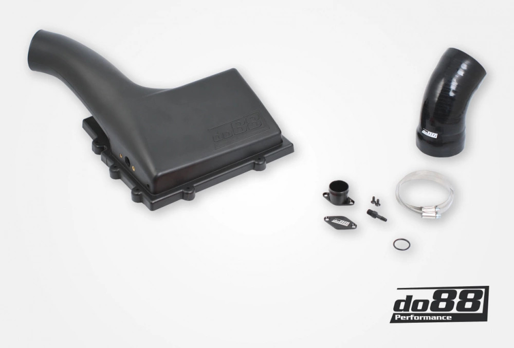 do88 Performance Intake System - 1.8 / 2.0 TSI (MQB) – Hose do88, Black hose - (LF-120-S-do88)