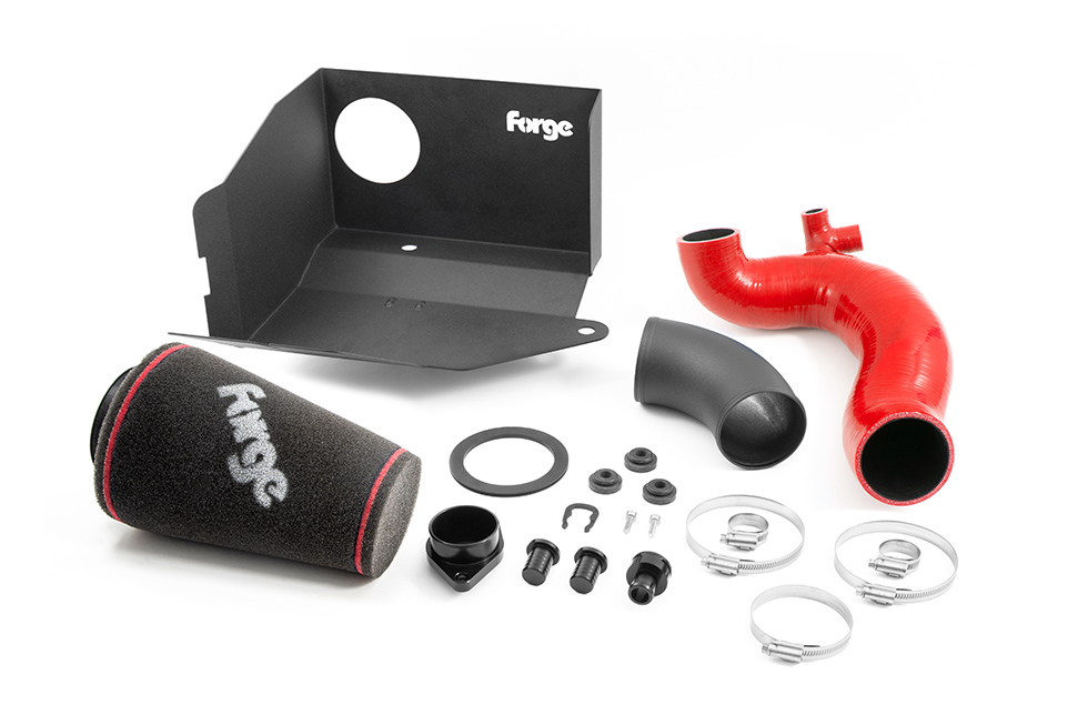 Forge Performance Intake for the 1.5 TSI EVO – Red Hose - Foam Filter