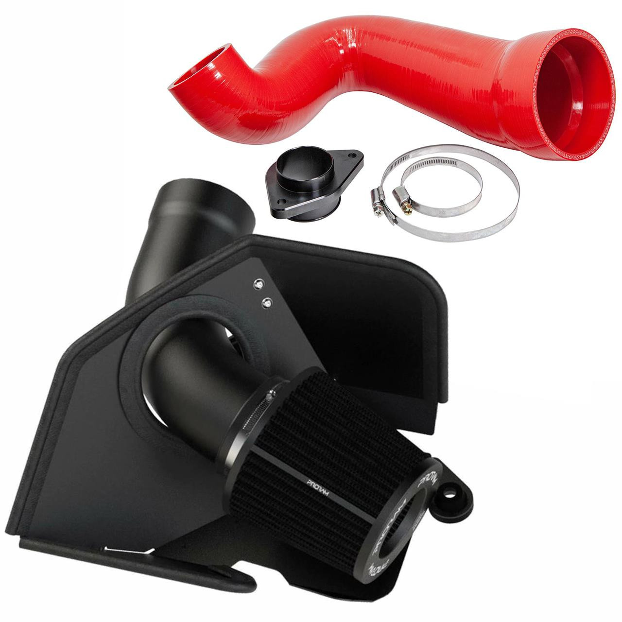 Ramair Performance Induction Kit with Turbo Inlet for VW Golf MK8 1.5 TSI – Red
