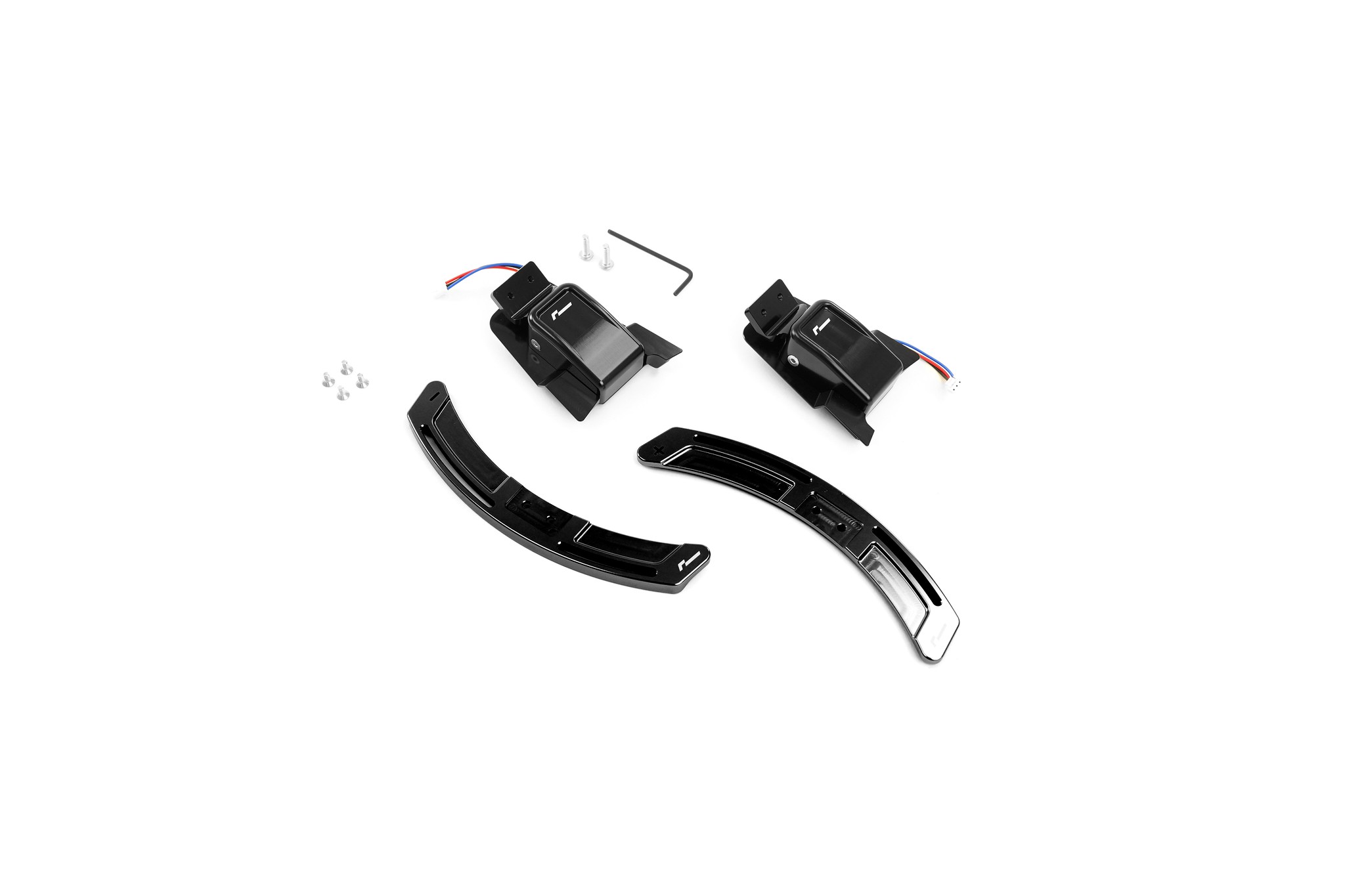 Racingline Magnetic Billet Shift Paddles Golf Mk7 & VW MQB – Midnight Black (VWR490006)