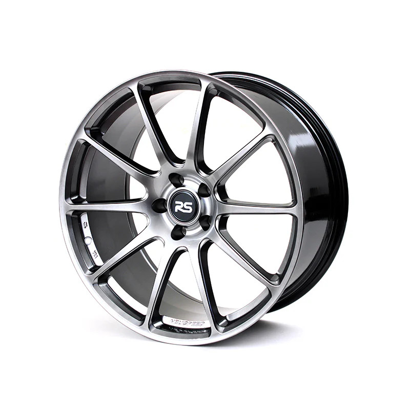 Neuspeed Flow Formed RSe102 Alloy Wheels - 19x8.5 | ET45 | 5x112 | 57.1CB – Hyper Silver Gloss, view 1