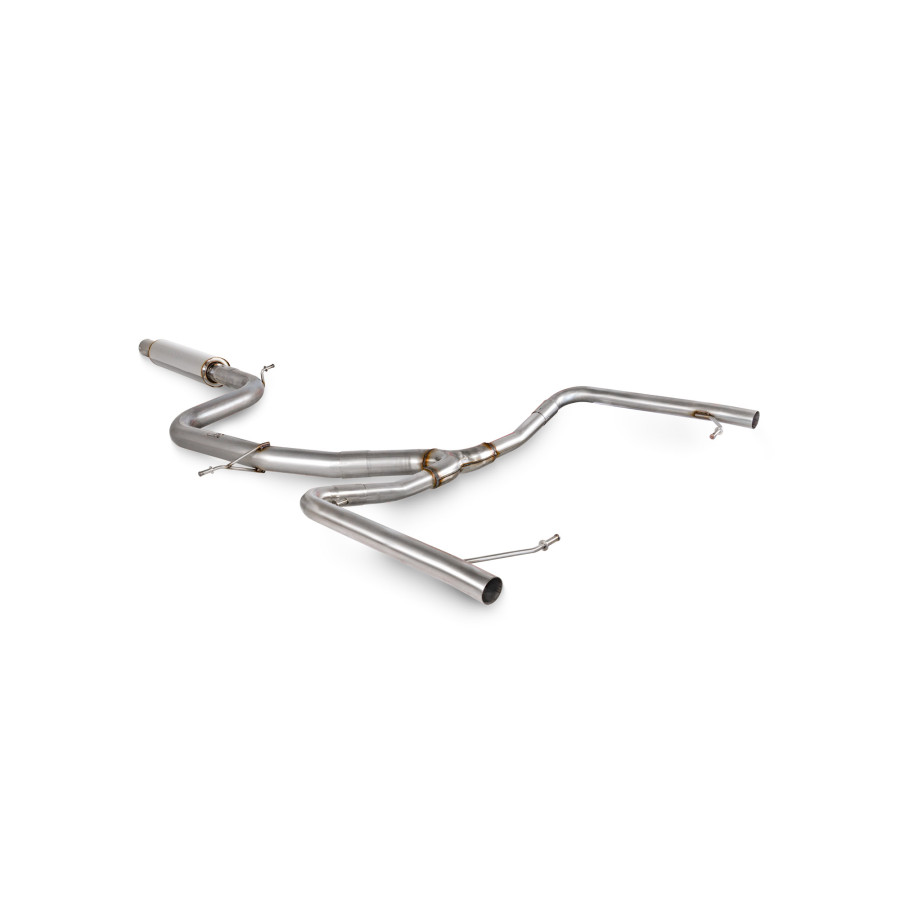 Scorpion GPF-back system - Skoda Octavia VRS (MK4) - Saloon & Estate – Resonated GPF-Back predator system - Uses OE tailpipes - SSK005, view 1