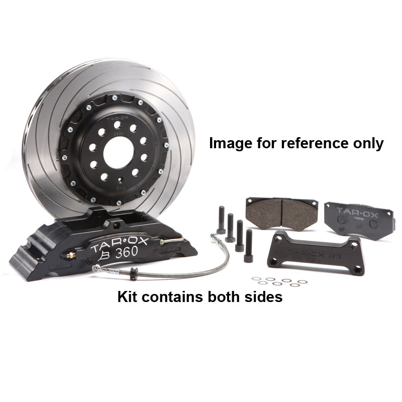 Tarox Front Big Brake Kit - Seat Leon I 1.8i 20V Turbo - Cupra - 1.9 TDI 99-06 - 360x28mm 2 piece – Red / F2000 - Radial Grooved