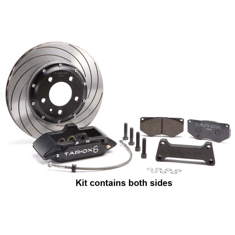 Tarox Front Big Brake Kit - Seat Ibiza II 1.8i 16V - 2.0 GTI - Cupra 93-99 - 318x24mm 2piece – Green / C83 - Slotted only