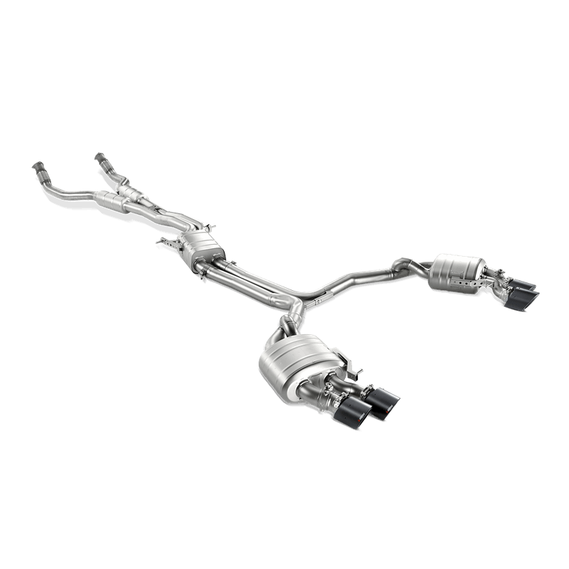 Akrapovic 'Evolution Line' Titanium Exhaust System - Audi S6 (C7), view 1