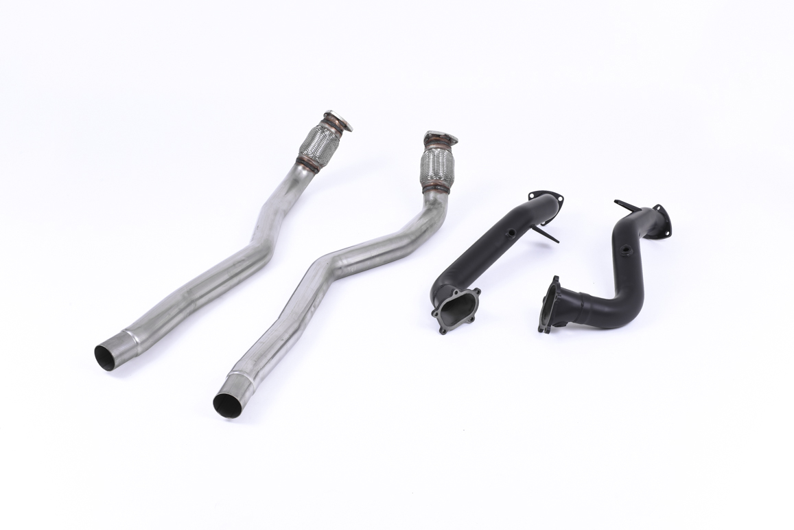 Milltek Downpipe Options - Audi S7 (C7) – Sports Cat Downpipes - To fit Milltek Cat-Back (SSXAU554)