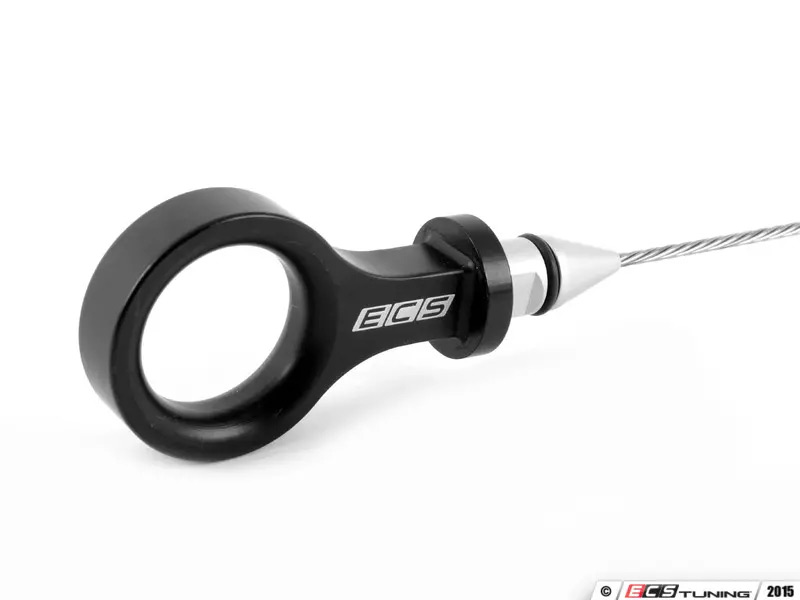 ECS Tuning Billet Oil Dipstick Black - 2.0TSI (EA888 Gen1)